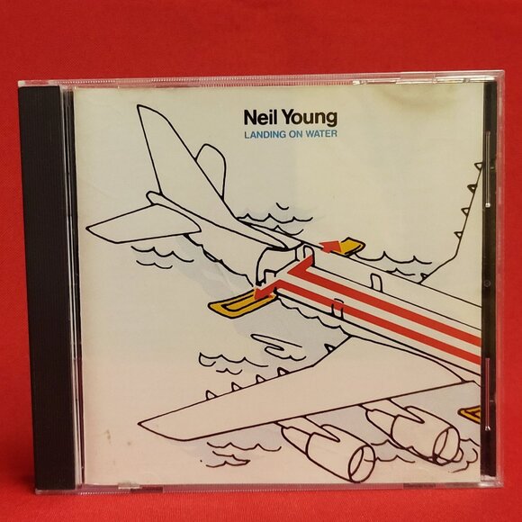 Neil Young Landing on Water CD 1986 - Picture 1 of 8